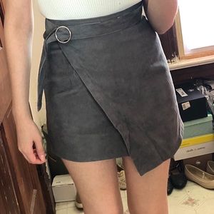 Corduroy Wrap Skirt